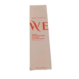 Wild Elements Daily Affirmation Hydrating Body Moisturizer 5oz NEW IN BOX